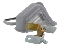 Citroen-2CV - Complete kentekenplaatverlichting, centraal (voor gedeelde kentekenplaten), voor Citroen 2