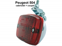 Renault - Mistachterlicht, fabrikant Hella. Verchroomde metalen behuizing. Universele pasvorm.