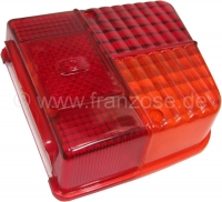 Citroen-2CV - Rechterachterlichtkap, replica, voor Seima licht. De kapjes worden geleverd zonder keurmer