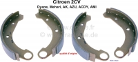 citroen 2cv achterrem zonder hydraulische achterremschoenen geschikt voor dyane ak acdy P13004 - Bild 1