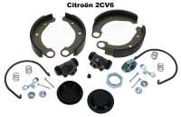 citroen 2cv achterrem zonder hydraulische achterremset voor 2cv6 deze set bevat alles wat P13206 - Bild 1