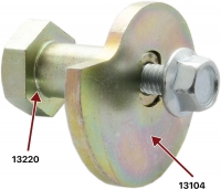 Citroen-2CV - Remcentrering: Remschoencentrering nokas, geschikt voor Citroen 2CV + Citroen DS. Voor all
