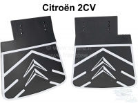 citroen 2cv achterspatbord achterspatlappen chevrons citroenwinkel 1 paar P16463 - Bild 1