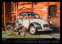 Alle - Kalender 2025 gemaakt door Der Franzose. 12 prachtige Franse klassieke auto's, een must vo