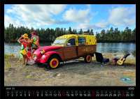 Alle - Kalender 2025 gemaakt door Der Franzose. 12 prachtige Franse klassieke auto's, een must vo