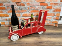 Citroen-2CV - Kinderduw 2CV eend (om te leren lopen). Ca. 78 cm lang. Helemaal van hout. Gemaakt in de E