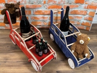 Citroen-2CV - Kinderduw 2CV eend (om te leren lopen). Ca. 78 cm lang. Helemaal van hout. Gemaakt in de E