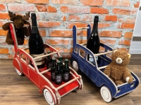 Citroen-2CV - Kinderduwboot R4 (om te leren lopen). Ca. 78 cm lang. Volledig gemaakt van hout. Gemaakt i