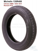 citroen 2cv banden velgen 135r400 fabrikant michelin geschikt voor ami6 azu P12237 - Bild 1