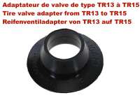 citroen 2cv banden velgen adapter voor bandventiel van tr13 13mm naar tr15 15mm deze heb je P12361 - Bild 1