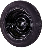 Citroen-2CV - Banden gemonteerd op een nieuwe velg, R125/15, fabrikant Michelin. We gebruiken alleen onz