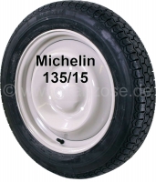 citroen 2cv banden velgen gemonteerd op een nieuwe velg r135 15 fabrikant michelin we P12272 - Bild 1