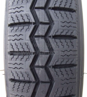 Citroen-2CV - Banden R125/15, fabrikant Michelin. Michelin banden zijn de duurste banden voor de Citroen