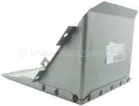 Citroen-2CV - Accubak op het schutbord, gemaakt van plaatstaal. Geschikt voor Citroen 2CV. Voor accu: 12