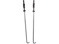 citroen 2cv batterij beugels roestvrijstalen accuhouders 2 stuks geschikt voor lengte 235mm P15276 - Bild 1