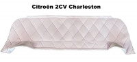 citroen 2cv binnenbekleding hemelbekleding hoedenplank van lichtgrijs verlour met grijs P18839 - Bild 1