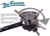 Alle - Benzinepomp replica, voor Citroën 2CV6.