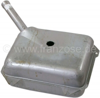 Citroen-2CV - Benzinetank van plaatstaal, geschikt voor Citroen 2CV, tot bouwjaar 07/1972. Tankinhoud 20