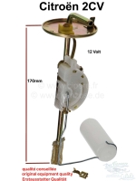 Citroen-2CV - Brandstoftanksensor voor Citroen 2CV6, OEM kwaliteit! De tanksensoren worden geleverd zond