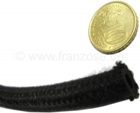 Alle - Met stof beklede benzineslang. Binnendiameter: 5,0 mm. Buitendiameter: 9,5mm. Per meter. D