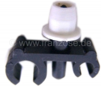 Citroen-2CV - Remleiding + benzineleidinghouder. Gemonteerd aan de zijkant van het chassis. Geschikt voo