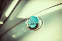 Citroen-2CV - Verchroomde tankdop, afsluitbaar, zeer stijlvol. Reproductie van het origineel. Geschikt v