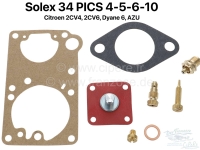 citroen 2cv carburateur pakkingsets carburateurreparatieset voor 2cv4 2cv6 P10711 - Bild 1