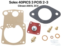 citroen 2cv carburateur pakkingsets carburateurreparatieset voor ami 6 3cv P10129 - Bild 1