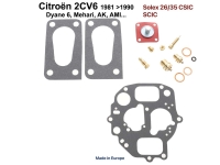 citroen 2cv carburateur pakkingsets carburateurreparatieset voor ovale met P10710 - Bild 1