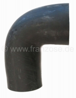 Citroen-2CV - Rubberen slang voor Citroen 2CV4 + 2CV6, tussen carburateur + luchtfilter (ronde carburate