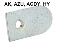 citroen 2cv carrosseriedelen achteraan ak azu acdy hy reservewielklep bedieningshendel voor P15424 - Bild 1