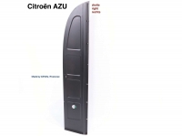 Citroen-2CV - AZU, achterpaneel rechts achter voor Citroen AZU. 1x opening voor achterlicht. Het plaatwe