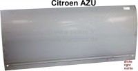citroen 2cv carrosseriedelen achteraan azu linker zijpaneel doosromp zonder venster geschikt voor P15670 - Bild 1