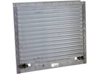 Citroen-2CV - AZU, reservewielhoes voor Citroen AZU 250, klein gegolfd plaatstaal. Het plaatwerk is elek