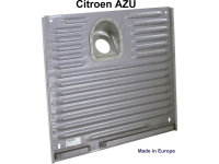 citroen 2cv carrosseriedelen achteraan azu tankplaat voor 250 klein gegolfd plaatstaal P15322 - Bild 1