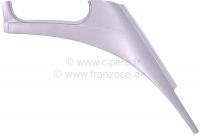 Alle - 2CV, linker achterzijpaneel, korte versie. Vanaf het achterpaneel tot het begin van het de