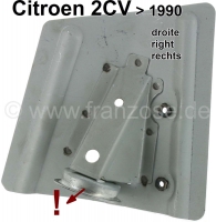citroen 2cv carrosseriedelen achteraan wielkast rechtsachter bumperreparatieplaat achteras P15591 - Bild 1