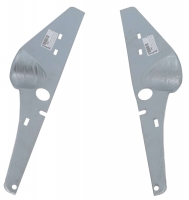 Citroen-2CV - Chassis beschermplaat aandrijfas links (linkervleugel), als vervanging (om in te lassen) v