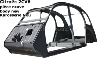 citroen 2cv chassis carrosserie nieuw geschikt voor 2cv6 alleen ophalen geen verzending P15007 - Bild 1