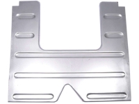 Citroen-2CV - Plaatwerk onder de motor, voor het originele chassis van de Citroen 2CV. Deze plaat wordt 