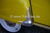 Citroen-2CV - 2CV, achterspatbord, stenen beschermhoeken (1 paar) aan de voorkant van het achterspatbord
