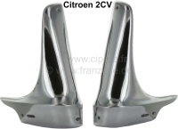 Citroen-2CV - 2CV, achterspatbord, stenen beschermhoeken (1 paar) aan de voorkant van het achterspatbord
