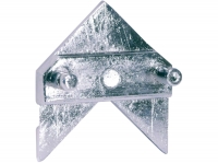 Citroen-DS-11CV-HY - Citroen embleem (chevron) op het dashboard. Geschikt voor Citroen 11CV + 15CV, tot bouwjaa