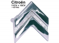 citroen 2cv chroom onderdelen embleem chevron op het dashboard geschikt voor 11cv P60160 - Bild 1