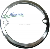 Citroen-2CV - Knipperlichten - Sierringen voor de knipperlichten vooraan (2 stuks), voor Citroen 2CV. Oo