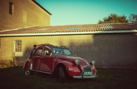 Citroen-2CV - Koplampschilden (1 paar) voor Citroen 2CV. Materiaal: Geanodiseerd aluminium. We laten de 