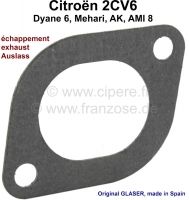 citroen 2cv cilinderkop pakking uitlaatspruitstuk voor 602cc motor 2cv6 96177786 originele P10013 - Bild 1