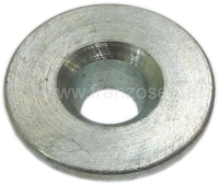 Citroen-2CV - 2CV, schijf voor de klepveer. Geschikt voor Citroen 2CV. Diameter: 30mm. Totale hoogte: 7.