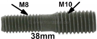 citroen 2cv cilinderkop stiftbout m8 tot m10 lengte 38 mm op maat gemaakt nu kan defect P31220 - Bild 1
