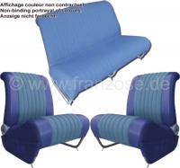 citroen 2cv complete stoelhoezen sets ami 6 stoelhoes ami6 club voor achter geschikt 2 P18613 - Bild 1